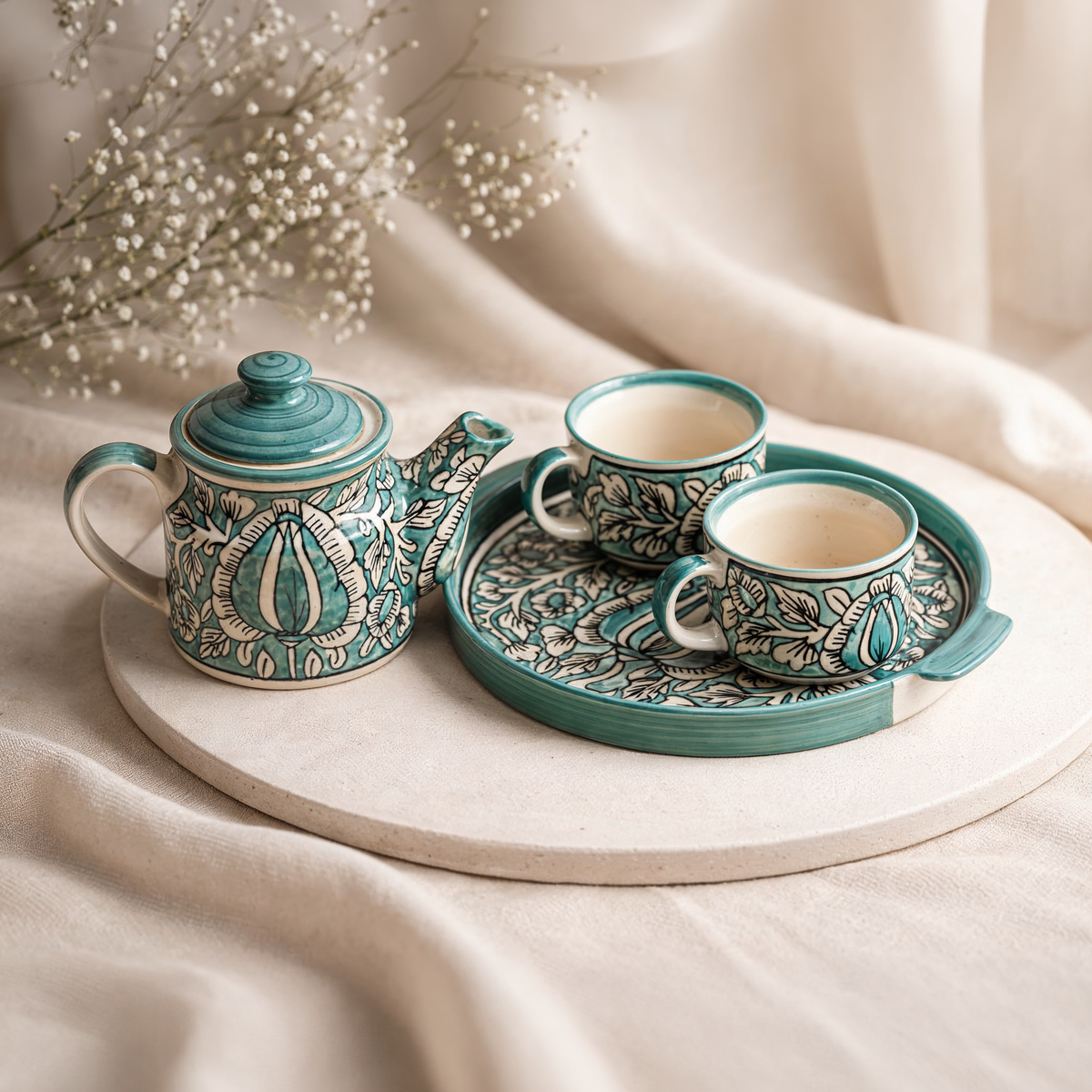 Artisan Elegance Tea Set