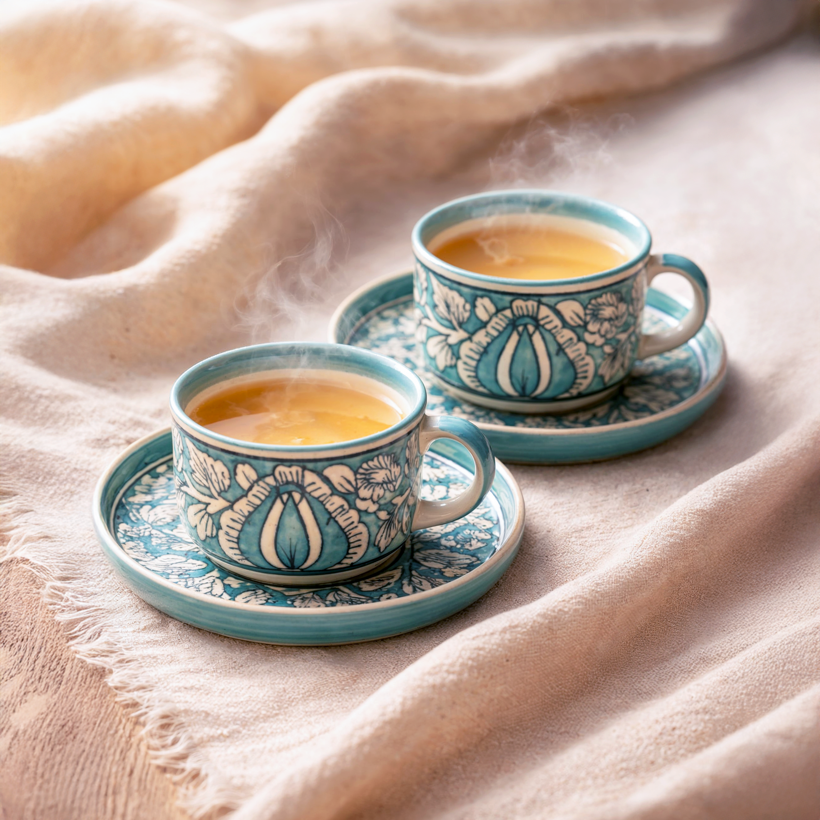 Artisan Elegance Tea Cups