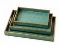 Blue Tree Tray Set