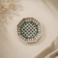 Dual-Tone Fluted Ceramic Dessert Mini