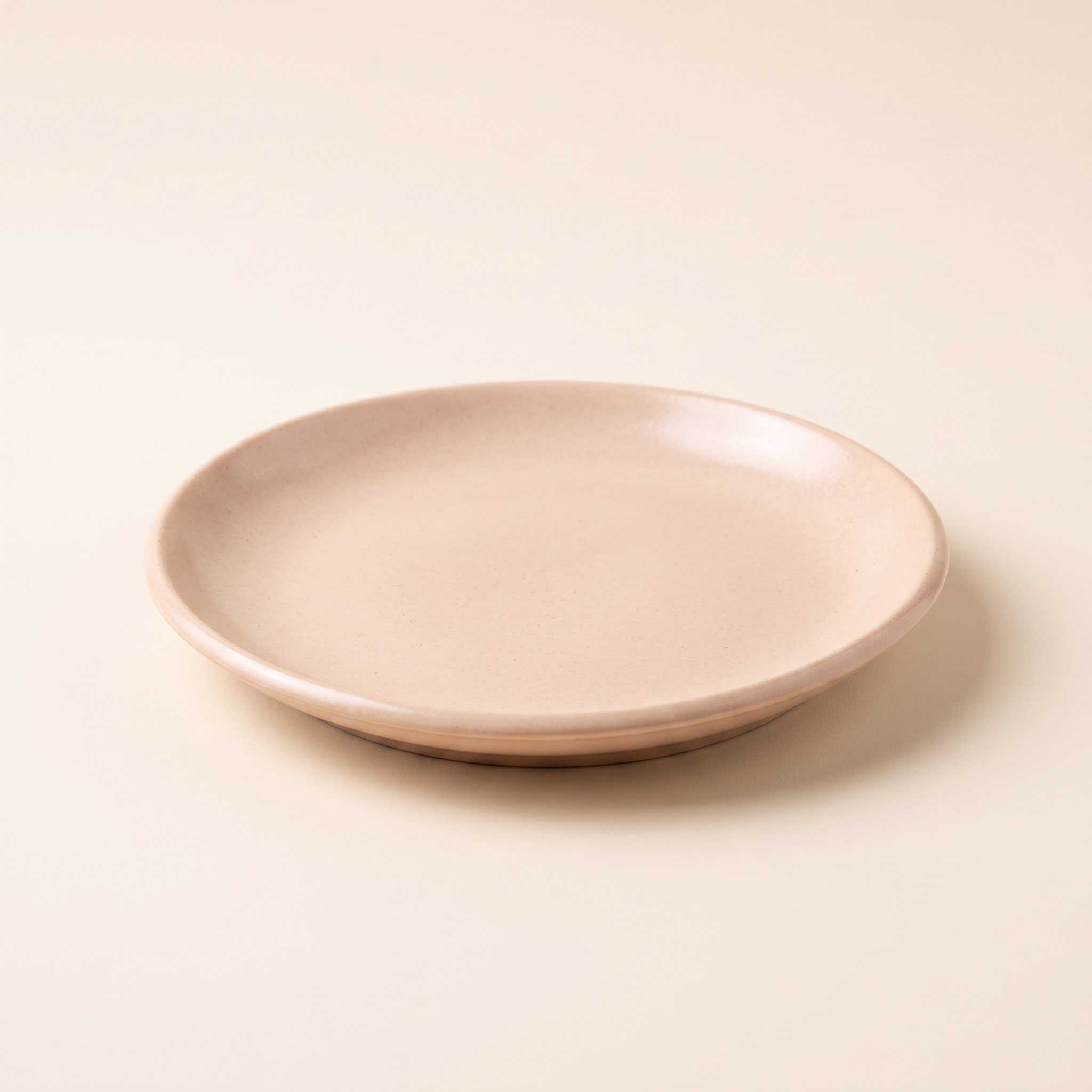Earthy Sand Smooth Plate