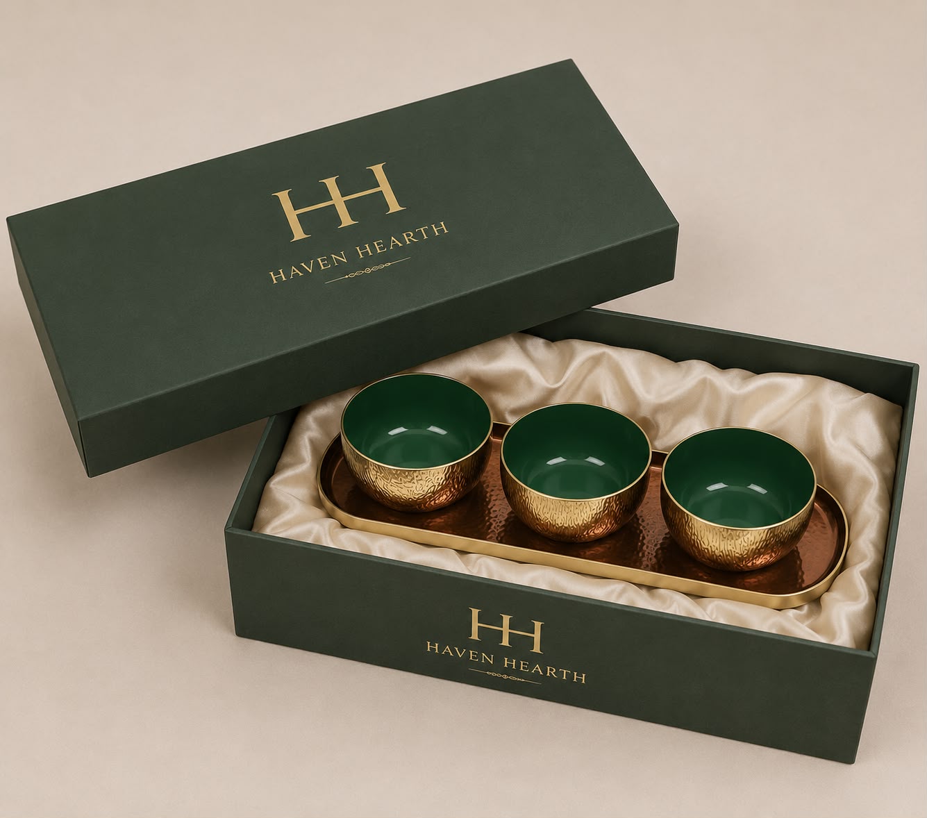 Elegant 3 bowl set