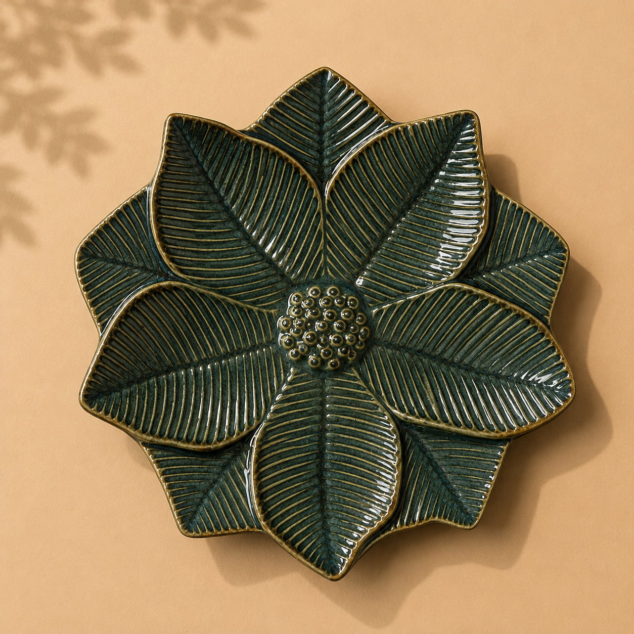 Flower Stoneware Bowl