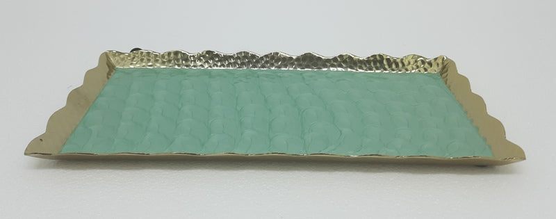 Green Serving Tray