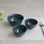 The Deep Ribbed Nesting Bowls