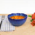 The Royal Cobalt Petal Bowl