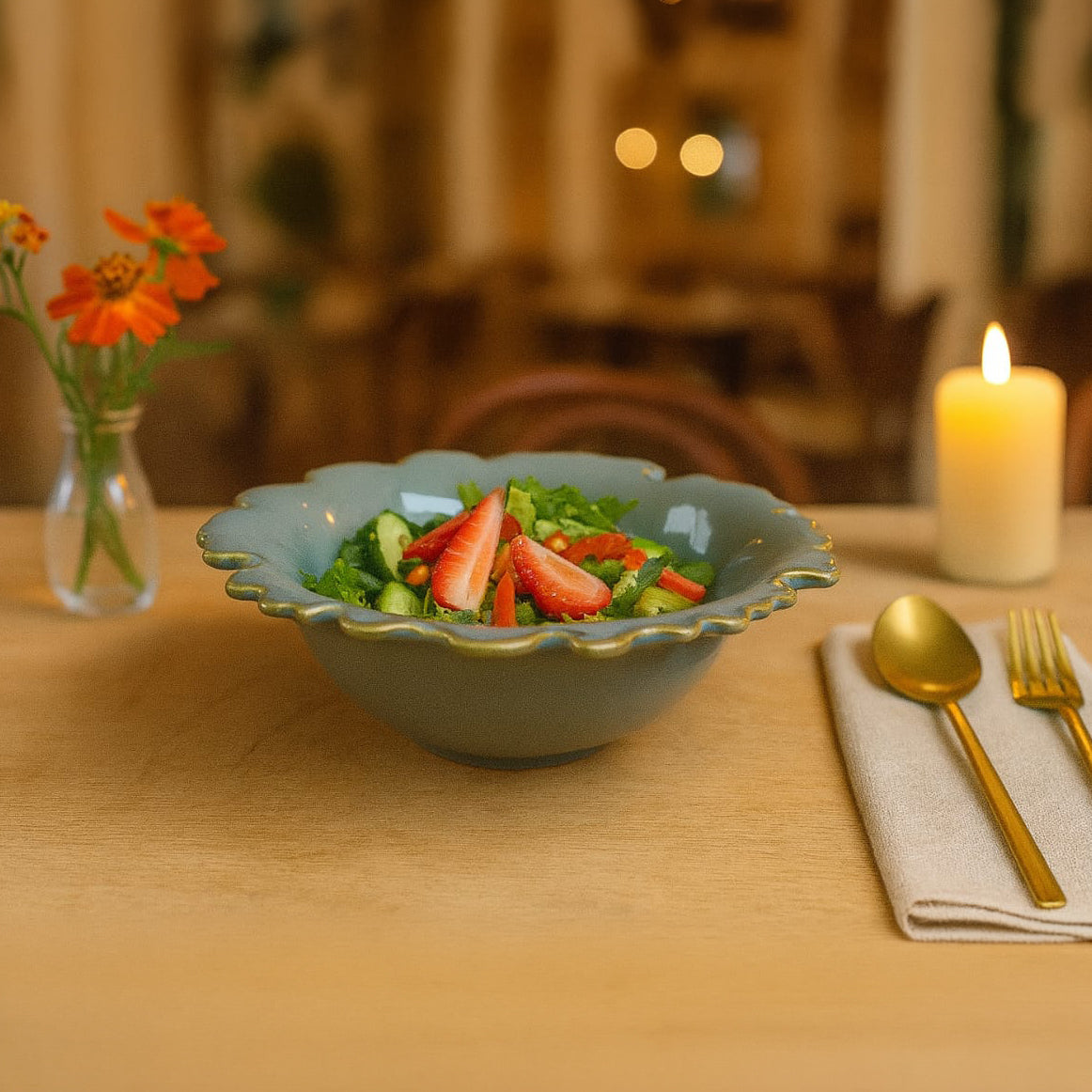 The Blossom Scalloped Bowl