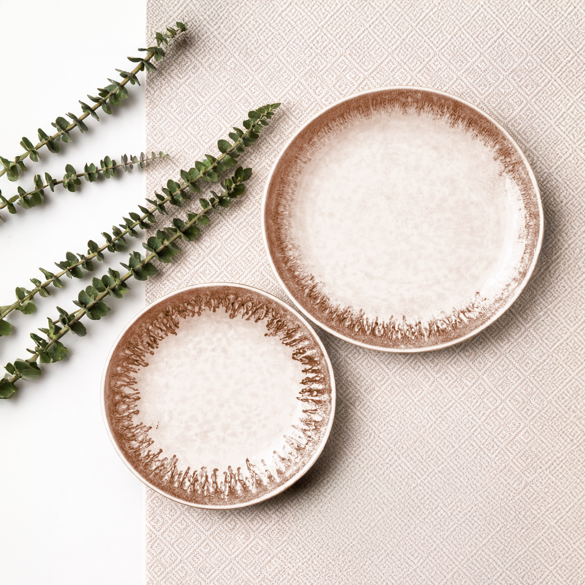 Reef Regular Plates (Ivory)