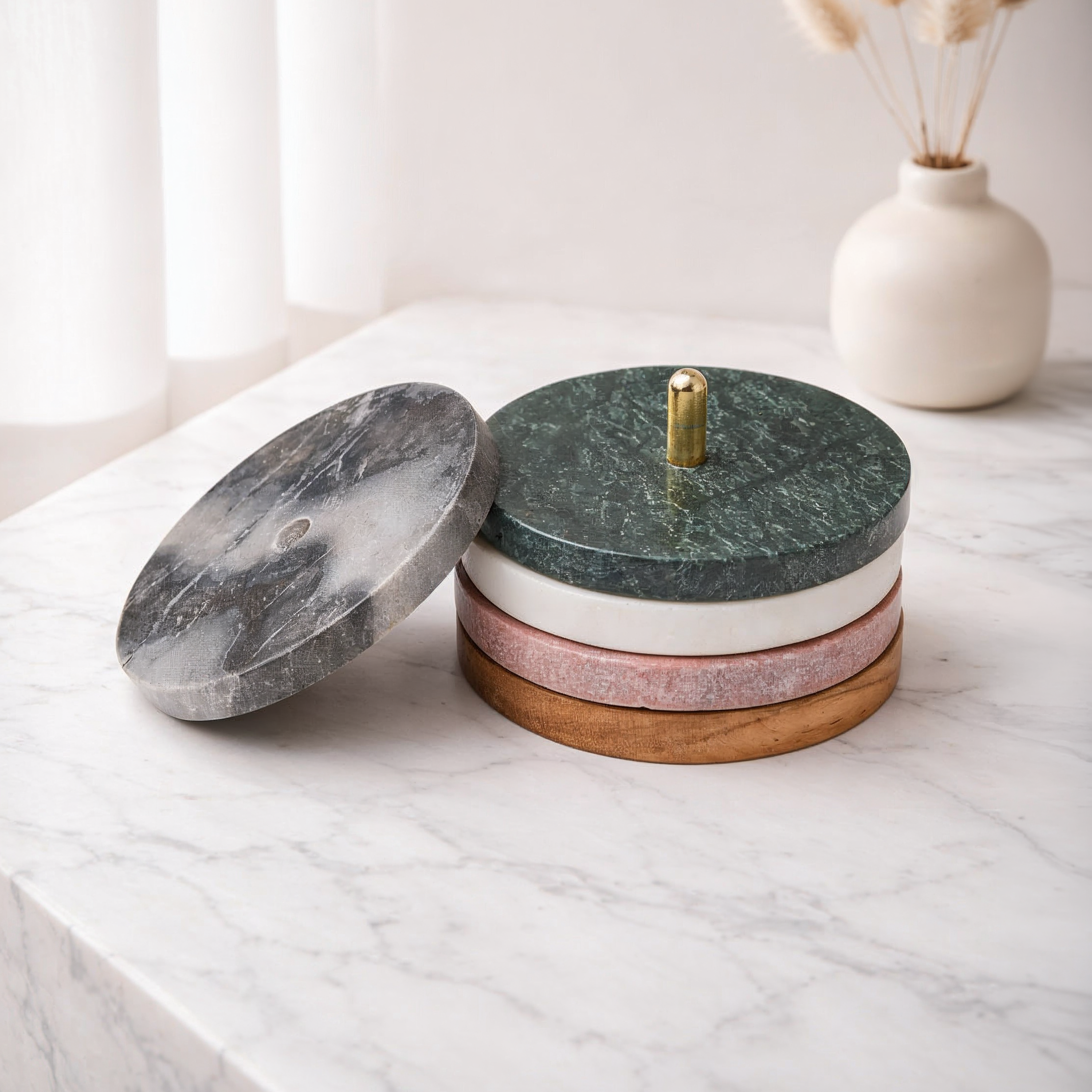 Marble Tea Coasters