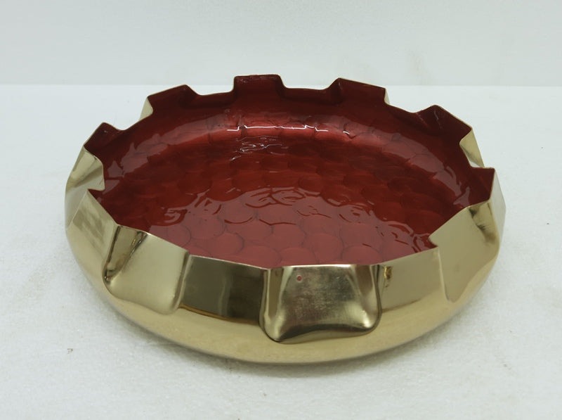 Maroon Brass Urli
