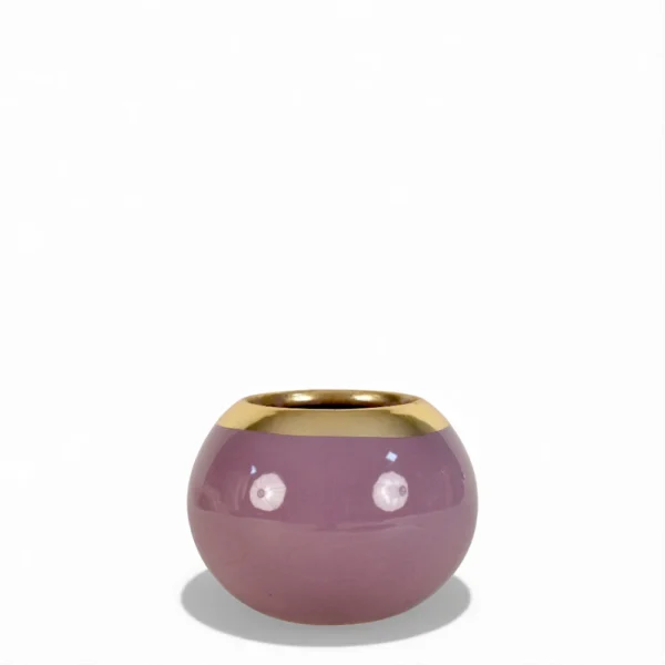 Mauve Accent Pot
