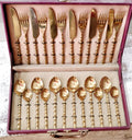 Midas Gold cutlery