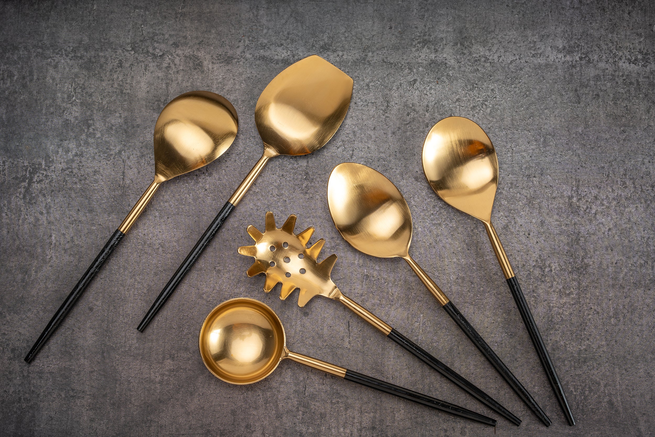 Midas Gold serving set