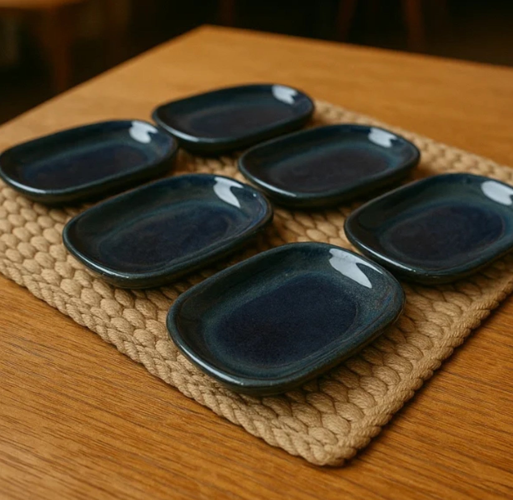Oval Ceramic Condiment