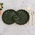 Dual Shaped Leaf Platter