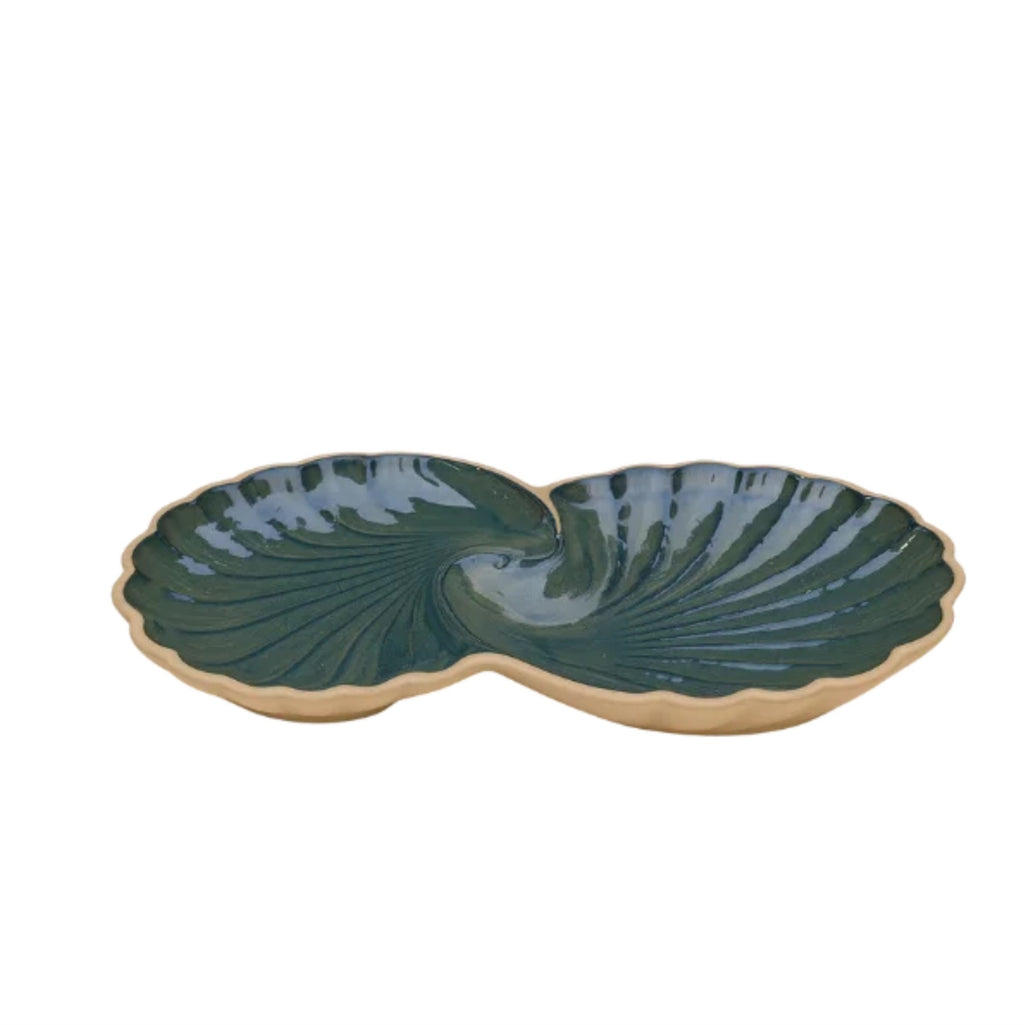Dual Shaped Leaf Platter