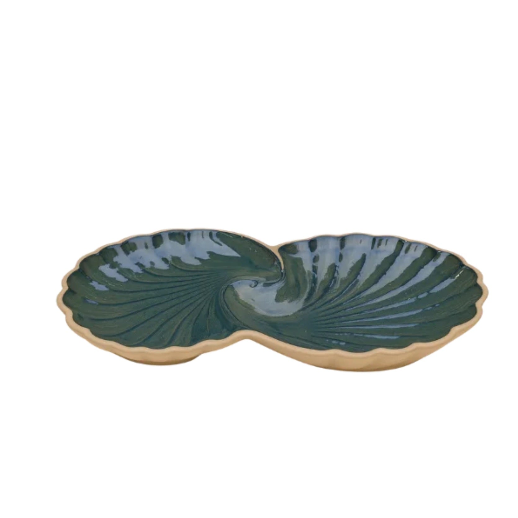 Dual Shaped Leaf Platter