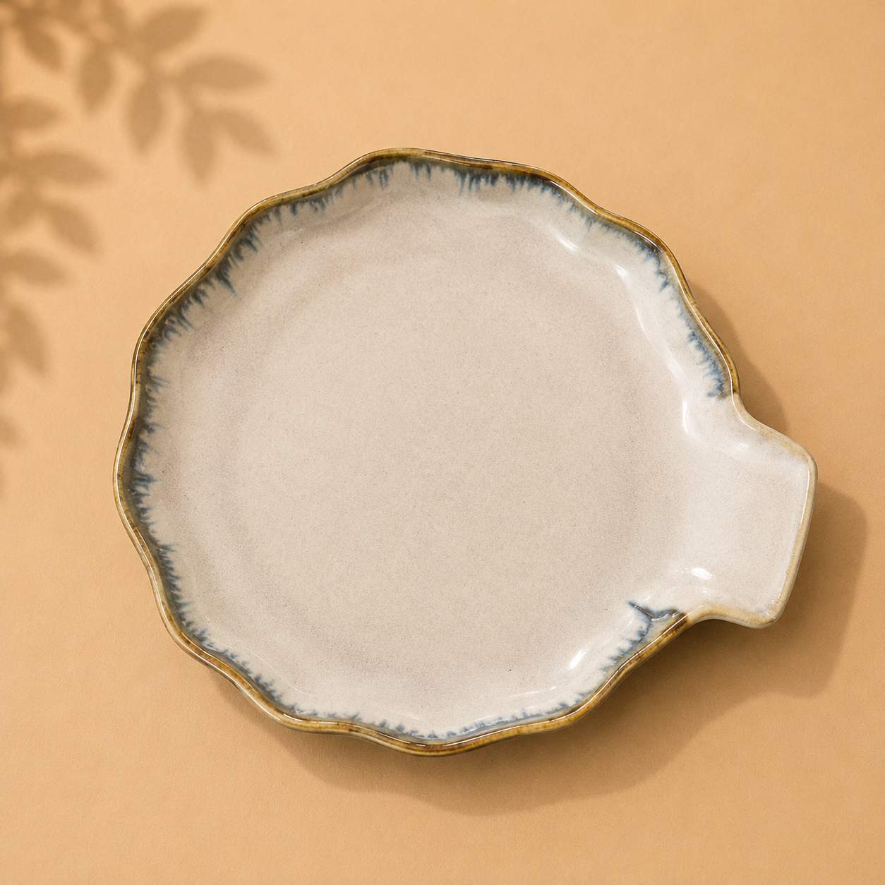 Shell Ribbed Condiment