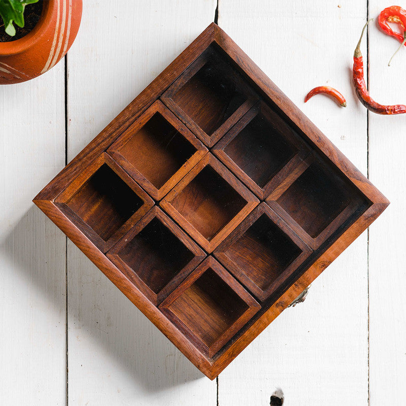 Siena wood box