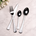 Stainless Steel Hammered Cutlery