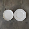 White Classic Everyday Plates