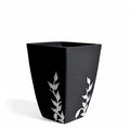 White Leaf Planter