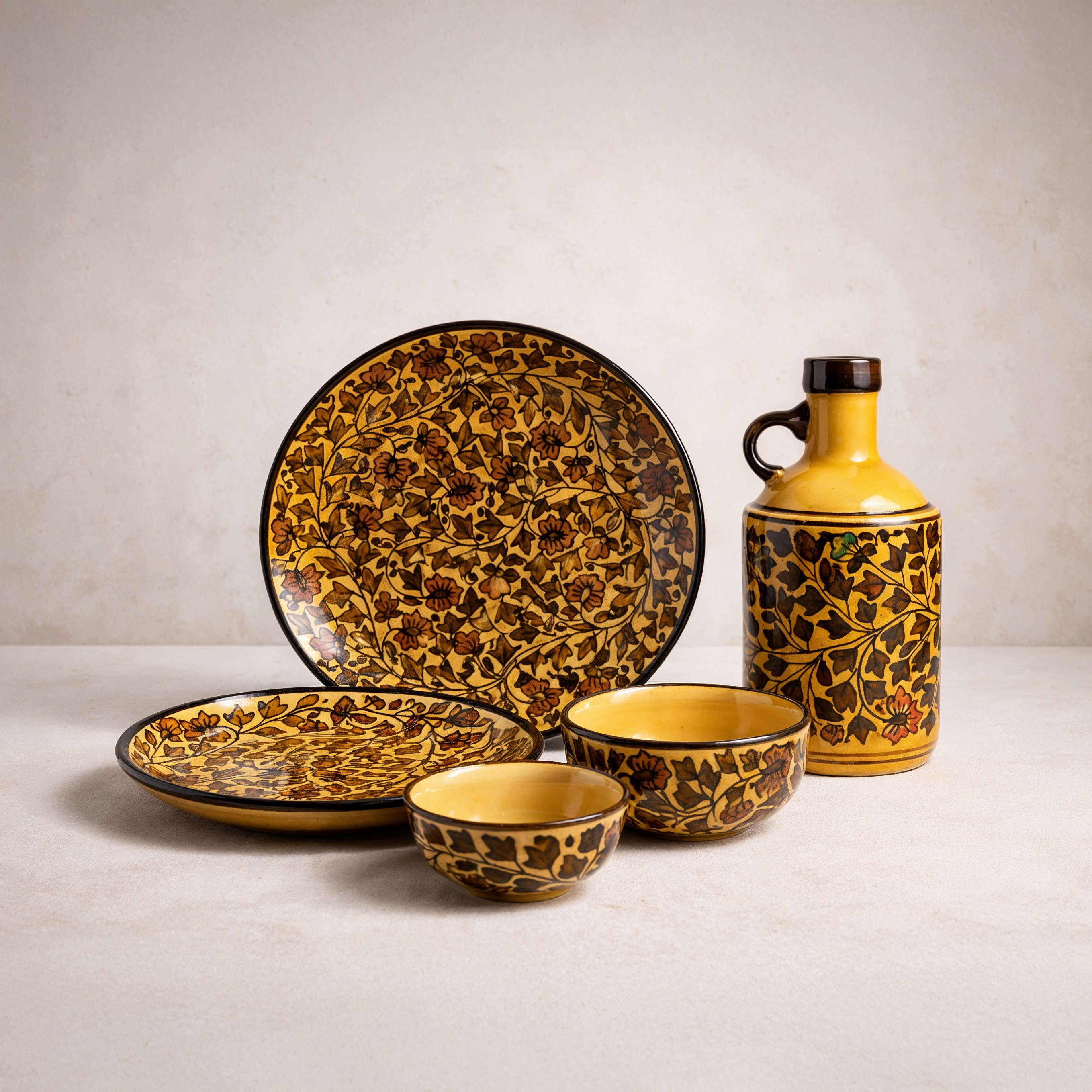 Indi Floral Dining Set